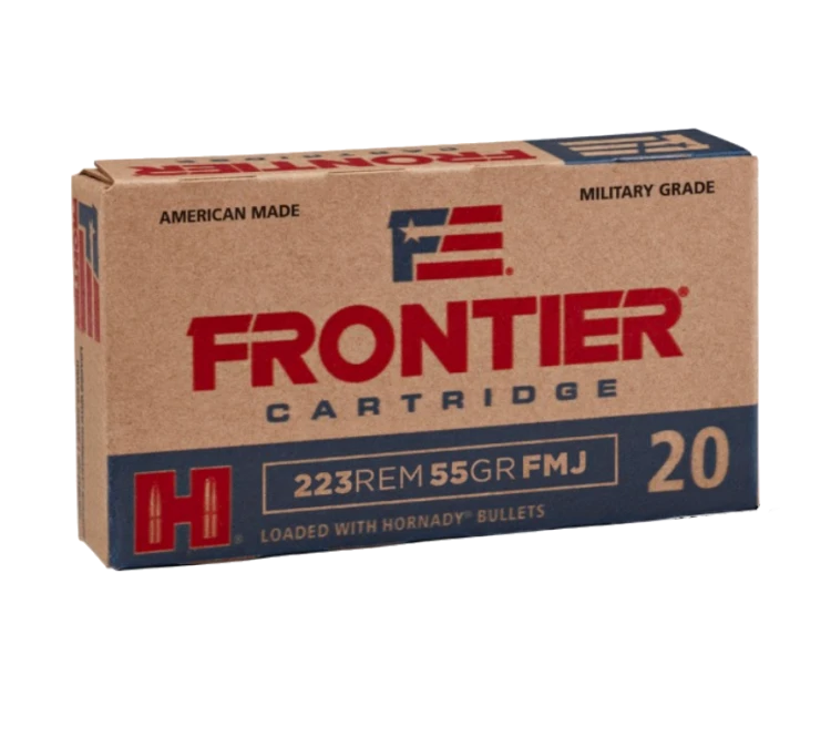 Amunicja Hornady 3,56g 55gr FMJ-BT Frontier 223Rem