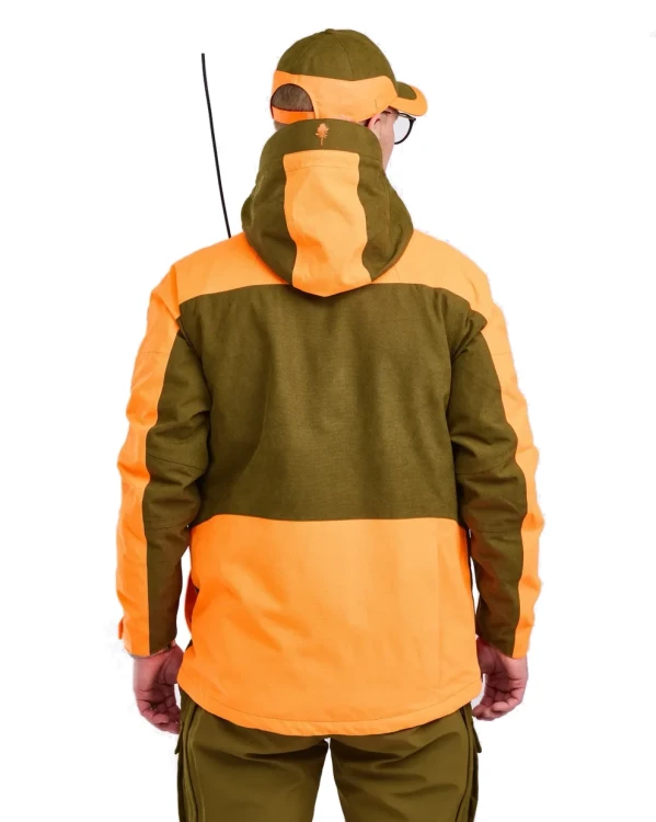 Kurtka Pinewood Furudal 5918 Olive Green/Orange