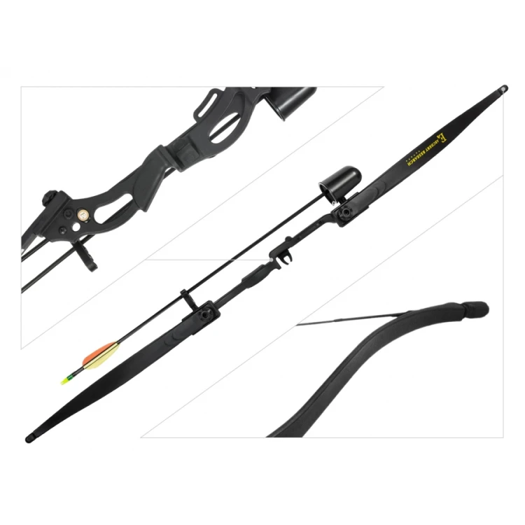 Łuk klasyczny EK Korrigan 10-15lbs 48,5" czarny