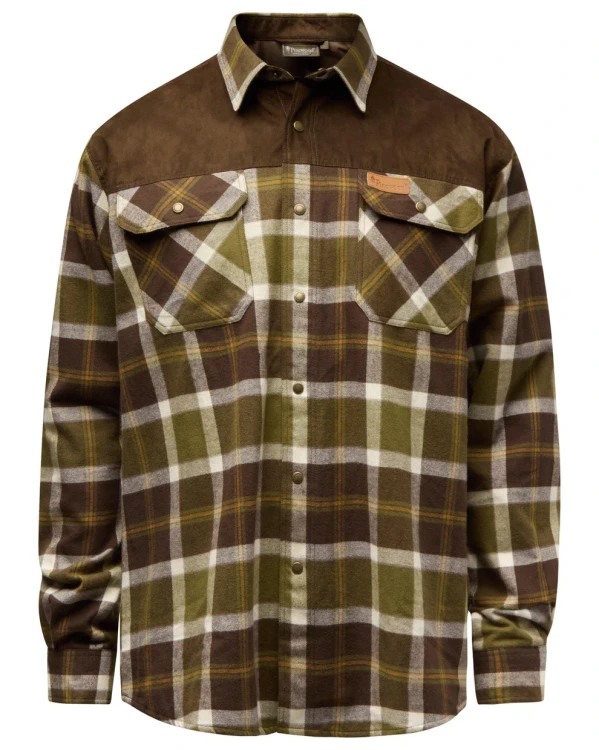 Koszula pinewood Douglas 9436 OliveGr/Gr.White