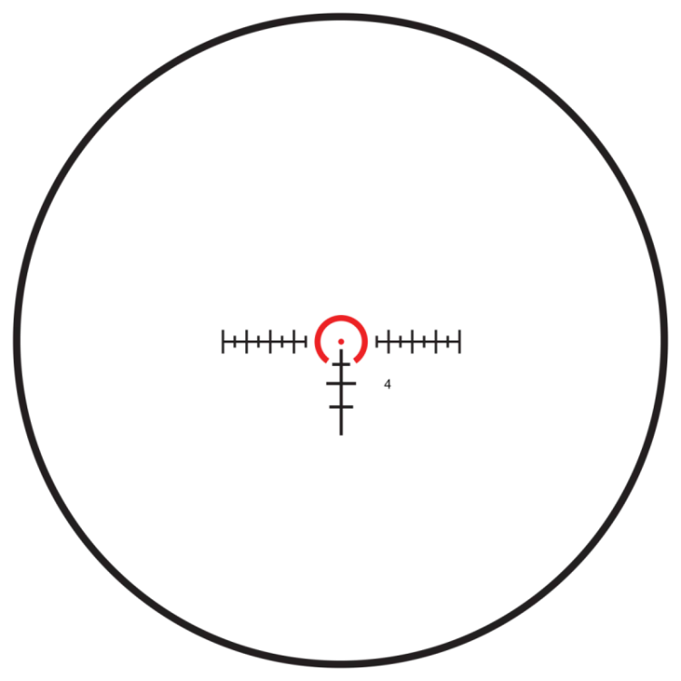 Luneta Burris 1-6x24 RT-6 z podświetleniem