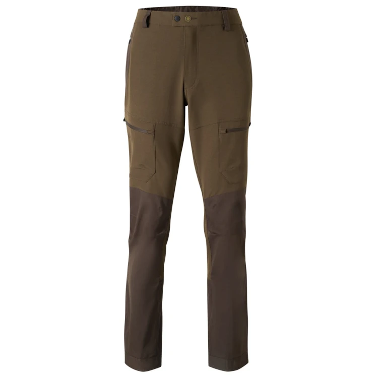 spodnie Pinewood Finnveden Hybrid Dark Brown widok z przodu