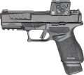 Pistolet HS Echelon Compact 4" COA 9mm Luger; czarna muszka i szczerbinka + kolimator Aimpoint COA Red Dot