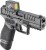 Pistolet HS Echelon Compact 4" COA 9mm Luger; czarna muszka i szczerbinka + kolimator Aimpoint COA Red Dot