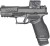 Pistolet HS Echelon FC 4" COA 9mm Luger HS-Echelon 4.0FC COA; czarna muszka i szczerbinka + kolimator Aimpoint COA Red Dot