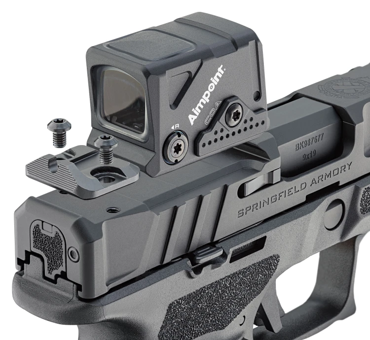 Pistolet HS Echelon FC 4" COA 9mm Luger HS-Echelon 4.0FC COA; czarna muszka i szczerbinka + kolimator Aimpoint COA Red Dot