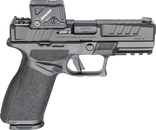 Pistolet HS Echelon FC 4" COA 9mm Luger HS-Echelon 4.0FC COA; czarna muszka i szczerbinka + kolimator Aimpoint COA Red Dot