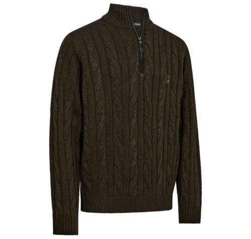 Polar Deerhunter 8343 Randall Half Zip Zielony - widok z przodu