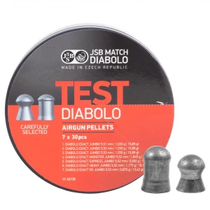 Śrut JSB Tester 5,5mm 210szt zestaw