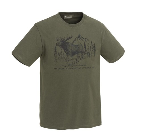 Koszulka Pinewood Moose 5571 Green