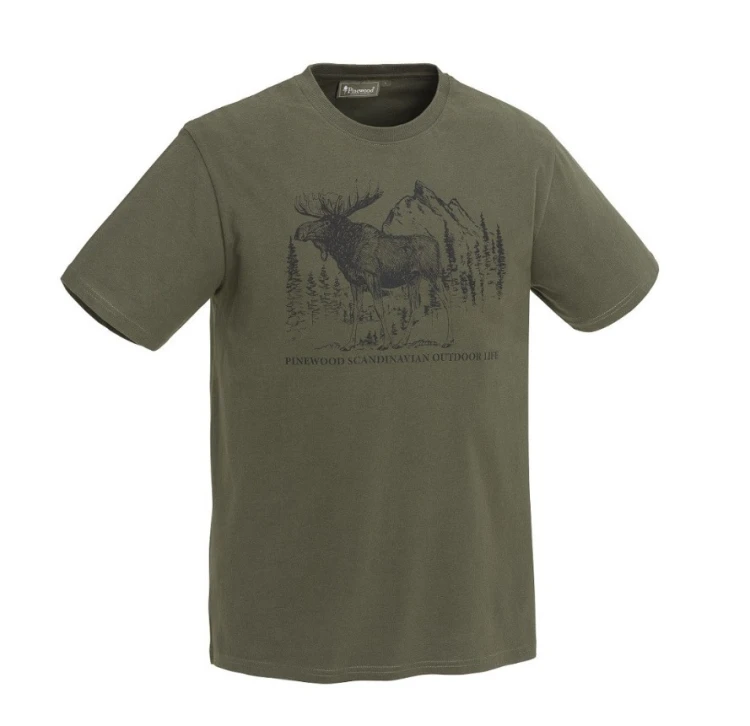 Koszulka Pinewood Moose 5571 Green