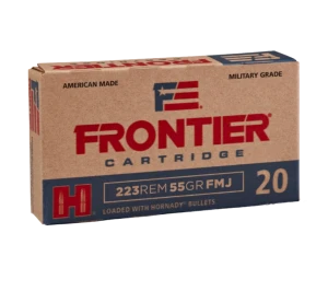Amunicja Hornady 3,56g 55gr FMJ-BT Frontier 223Rem 1000szt.