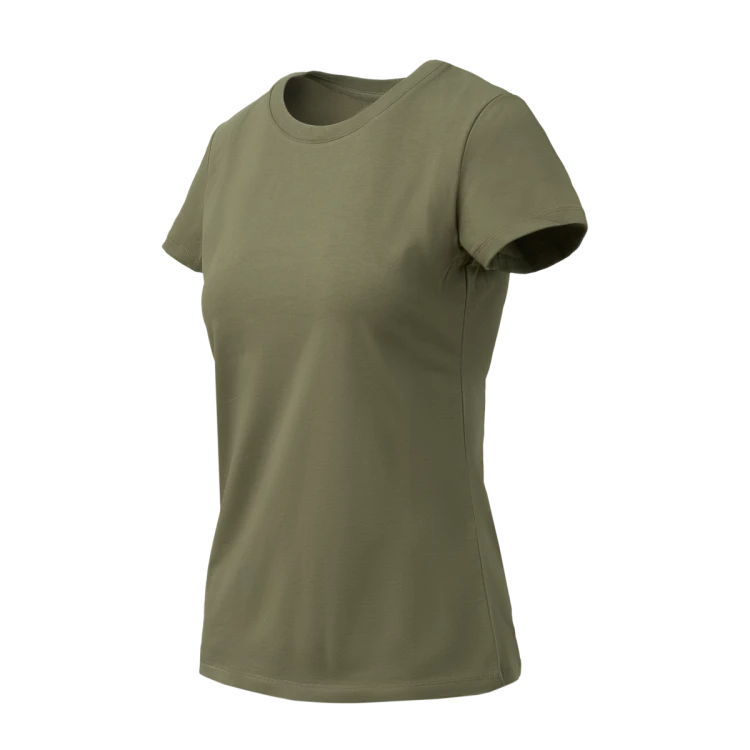 Koszulka damska Slim Organic Olive Green XS