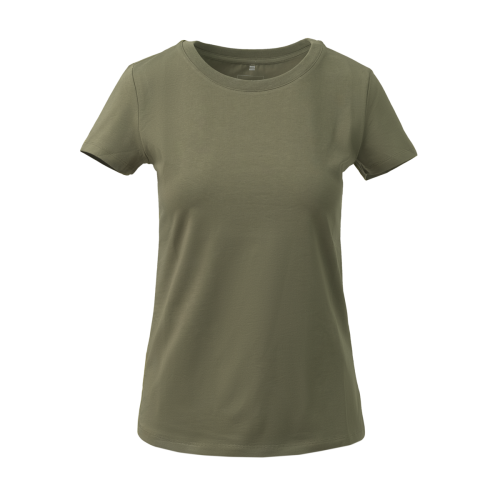 Koszulka damska Slim Organic Olive Green XS