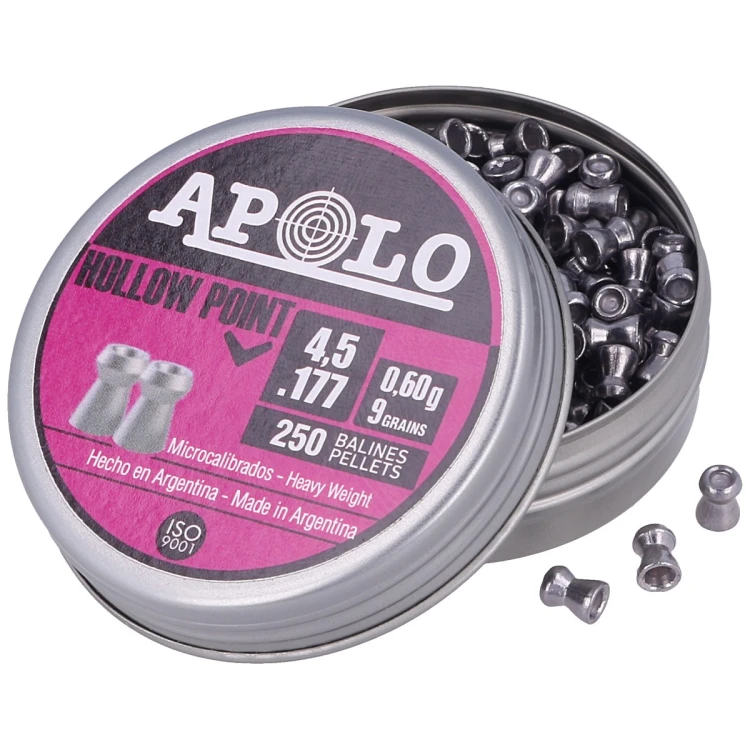 Śrut Apollo 4,50mm Hollow Point 0,60G