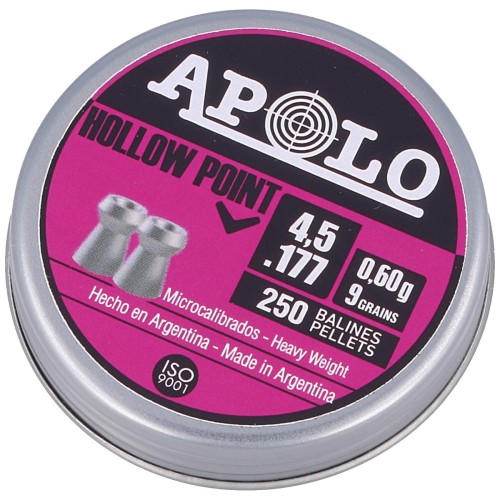 Śrut Apollo 4,50mm Hollow Point 0,60G