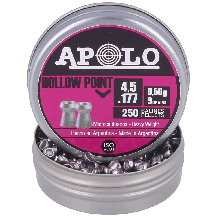Śrut Apollo 4,50mm Hollow Point 0,60G