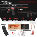 Karabin Tippmann M4-22 Redline 16" 22lr