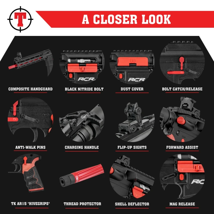 Karabin Tippmann M4-22 Redline 16" 22lr