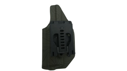 Kabura OWB Taco Glock 45 klamra T-Lok koli gwint