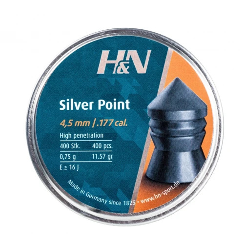 Śrut diabolo H&amp;N Silver Point 4,5/400