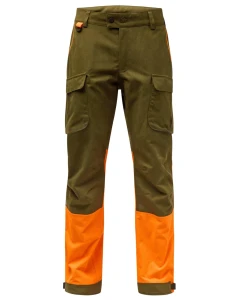 Spodnie pinewood Furudal 5919 OliveGr/Orange C52