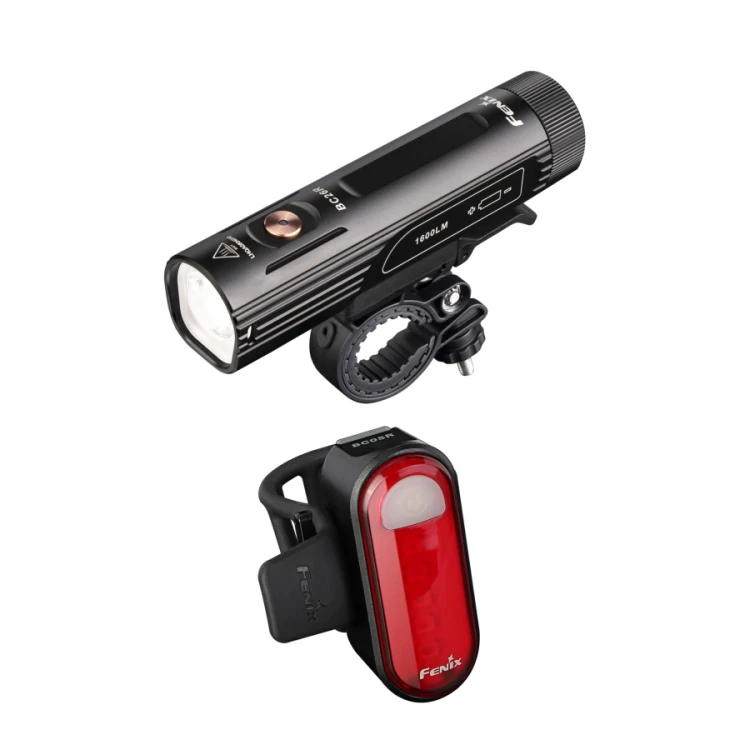 Zestaw latarek rowerowych Fenix BC26R i BC05R