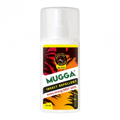 Preparat repelent spray Mugga 50% DEET 75 ml
