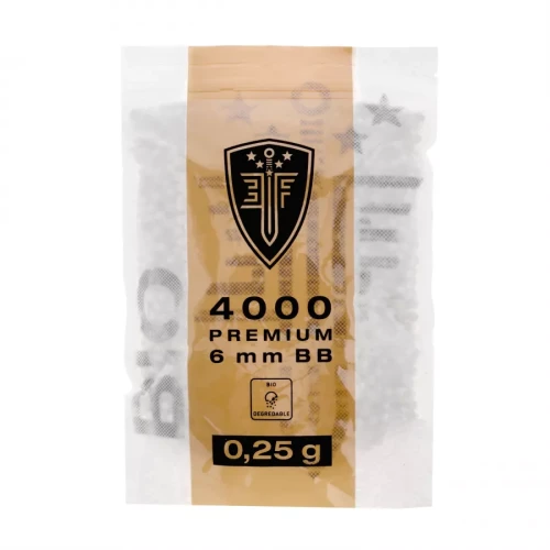 Kulki ASG Elite Force Premium Bio 0,25 g 6 mm 4000