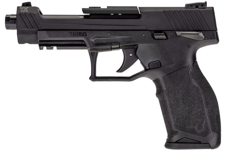 Taurus TX22 Competition .22 LR – widok z lewej strony