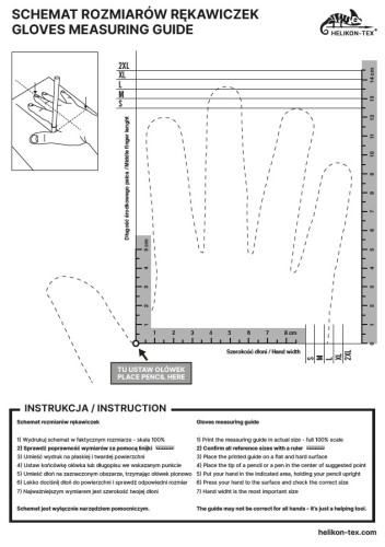 helikon rękawiczki