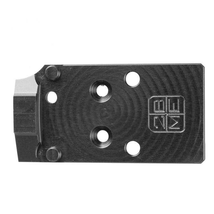 Detail spodu płytki pasującej do wycięcia Optic Ready CZ Shadow 2