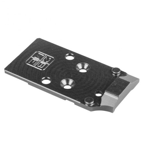 Płytka montażowa CZ Shadow 2 OR – widok na gniazdo montażowe Trijicon RMR