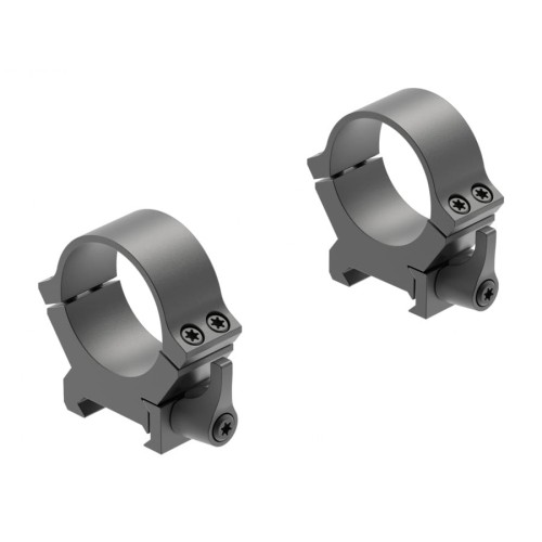 Montaż stalowy Leupold QRW2 30 mm wysoki – widok z boku