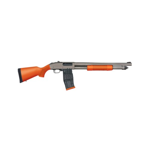 Strzelba Mossberg 590M Mag-Fed Profesional 18,5" 12/76 Tungsten/Orange