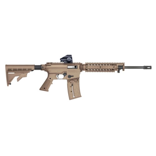 Karabinek Mossberg 715T Flat Top Green Dot Combo 22LR FDE