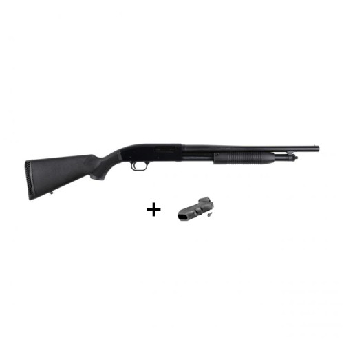 Strzelba powtarzalna Mossberg Maverick 88 18,5" 12/76 + chwyt pistoletowy