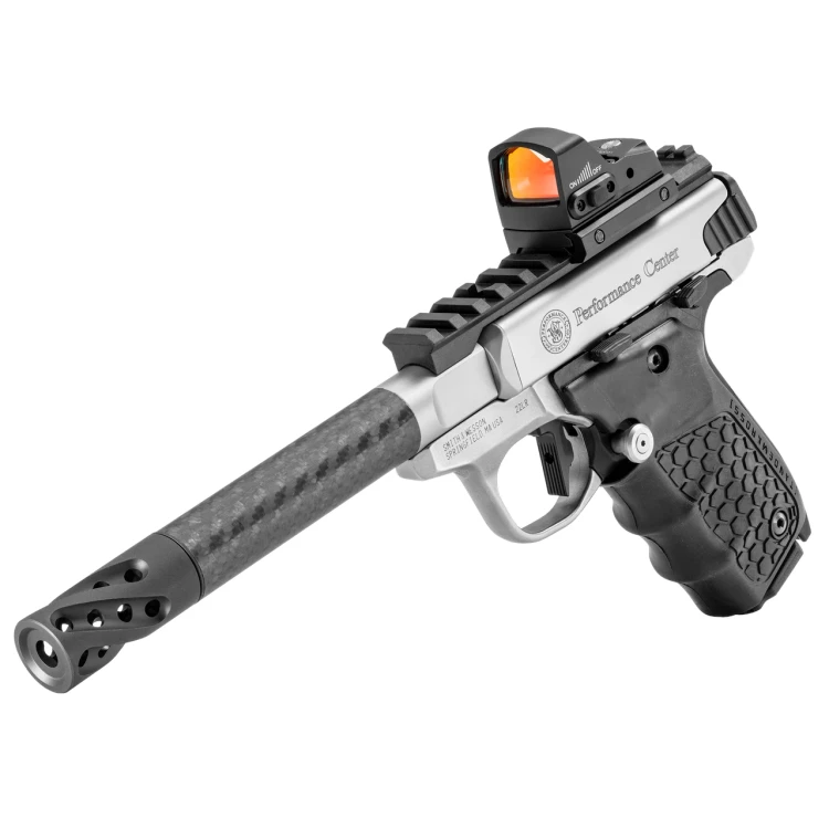 Pistolet Smith&amp;Wesson SW22 Victory Target Model Fluted Barrel Red Dot Sight 22lr