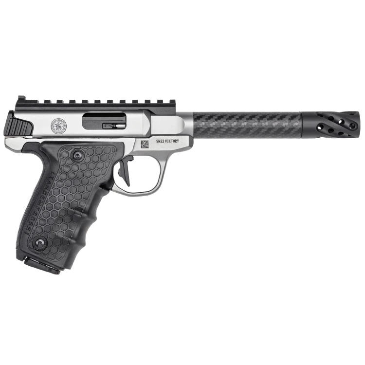 Pistolet Smith &amp;Wesson SW22 Victory Target Model Carbon Fiber Taarget Barrel 22lr