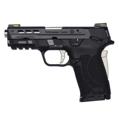 Pistolet Smith&amp;Wesson M&amp;P Shield EZ M2.0 TS Ported Silver 9mm luger