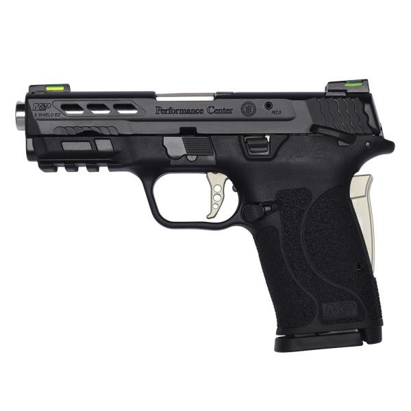 Pistolet Smith&amp;Wesson M&amp;P Shield EZ M2.0 TS Ported Silver 9mm luger