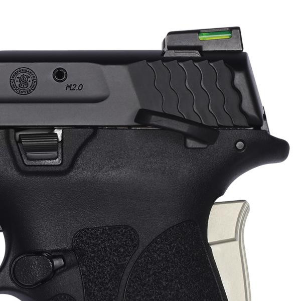 Pistolet Smith&amp;Wesson M&amp;P Shield EZ M2.0 TS Ported Silver 9mm luger
