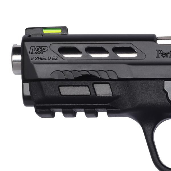 Pistolet Smith&amp;Wesson M&amp;P Shield EZ M2.0 TS Ported Silver 9mm luger