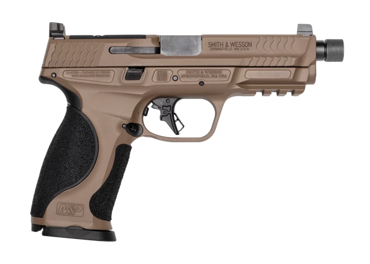 Pistolet Smith&amp;Wesson M&amp;P M2.0 Metal TB 9mm luger FDE