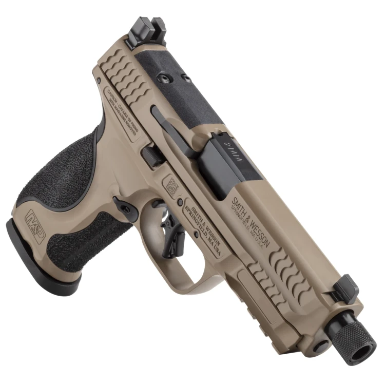 Pistolet Smith&amp;Wesson M&amp;P M2.0 Metal TB 9mm luger FDE