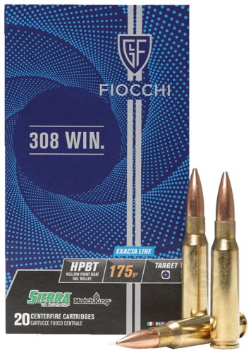 AMUNICJA 308WIN FIOCCHI 11,3G /175GR EXACTA HPBT