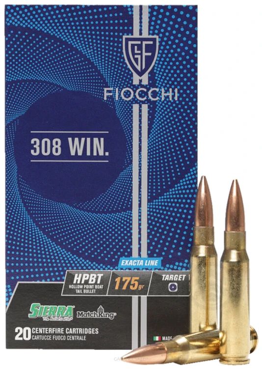 AMUNICJA 308WIN FIOCCHI 11,3G /175GR EXACTA HPBT