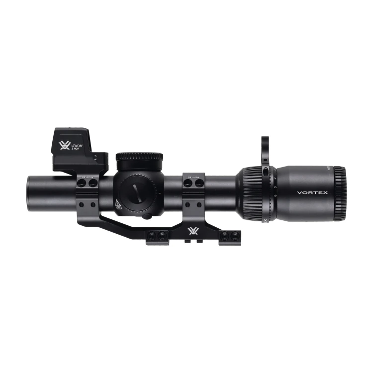 Zestaw taktyczny Vortex AR: Luneta Venom 1-6x24 AR-BDC3 MOA, Kolimator Venom 3 MOA, Montaż Cantilever 30 mm