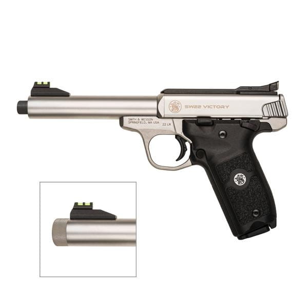 Pistolet Smith&amp;Wesson Victory SW22 z gwintem (MT) 22lr