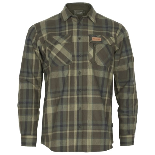 Koszula Lappland Flannel 5487 Green Brown XXL